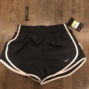 Nike Dry Fit running shorts. Size Small. Charcoal Gray color. Standard Fit.